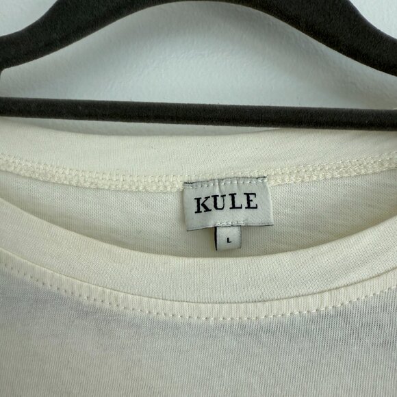Cream Kule Modern Long T-Shirt (Size L Excellent Condition) - Picture 3 of 7